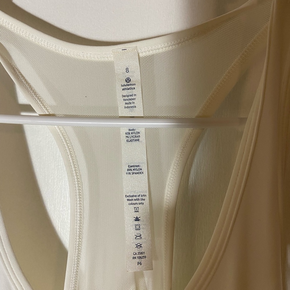 Lululemon Athletica White Mini Dress - Picture 6 of 9